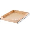 VEVOR Pull Out Cabinet Organizer, 17"W x 21"D Cabinet Drawer, Soft Close Slide out Shelf, Heavy-Duty Sliding Wood Drawer