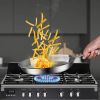 SOGA 32cm Stainless Steel Fry Pan â€“ Top-Grade Non-Stick Induction Compatible Frying Pan Skillet, Durable Cooking Pan for Home, Restaurant
