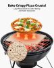 VEVOR Pizza Stone, 16 x 14 x 0.6 Inch Rectangular Cordierite Pizza Stone, Large Baking-Stone with Scraper