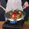 SOGA 34cm Stainless Steel Fry Pan â€“ Large Non-Stick Induction Compatible Frying Pan Skillet for Home and Professional Kitchen Cooking