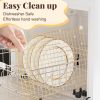 Cooling Racks for Cooking and Baking - 2 PCS 10" x 15" Grid Wire Baking Rack for Oven Cooking, Baking, Grilling