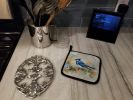 Blue Jay Pair of Pot Holders Kitchen Heat Resistant Pot Holders Sets Oven Hot Pads for Cooking Baking BBQ, 7 1/2 x 7 1/2